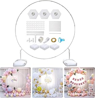 Kit de décorations d'arche de ballons ronds, 6,5 pieds, arche de ballons ronde