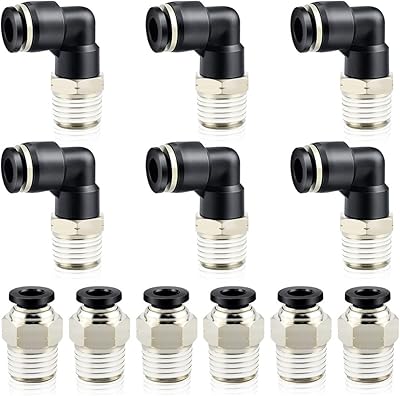 Ensemble droit et coudé pneumatique tylons, filetage 1/4. Simplifiez vos achats avec Diaytar, le e-commerce nouvelle génération