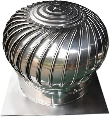 Turbine de ventilation, ventilation de toit, couvercle d'échappement ventilé étanche en acier inoxydable 304 (taille : 100 mm). Vos marques préférées à prix réduits sur Diaytar