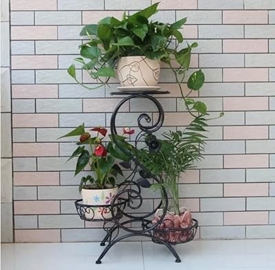 Support de jardinière pour plantes d'intérieur et d'extérieur, support de pot de fleurs