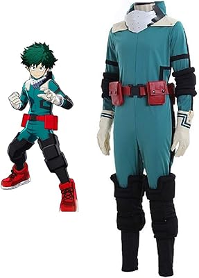 Costume de cosplay complet cosplay life pour midoriya izuku deku de my hero