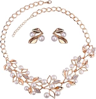 Un ensemble de colliers pour femmes de yubella avec les dernières créations (or)