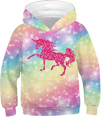 Sweat à capuche licorne pour femmes et filles - jolie veste pour adolescentes et enfants. Simplifiez vos achats avec Diaytar, le e-commerce nouvelle génération