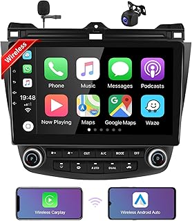 Autoradio android avec carplay auto sans fil 101 pouces support d'écran tactile