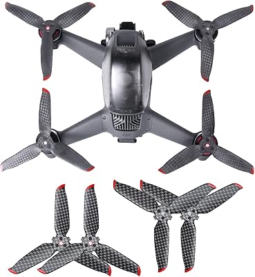 Hélice aouda en fibre de carbone pour drone dji fpv 2