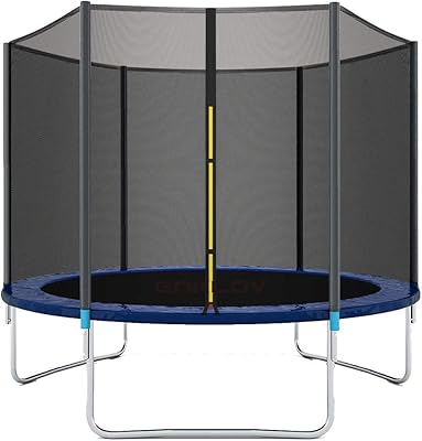 Trampoline pour enfants avec barrière de protection de fitness world, 6 pieds