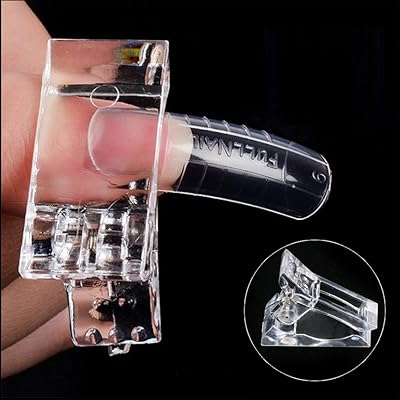 10 pièces de pinces à ongles en poly uv, construction rapide, outil auxiliaire