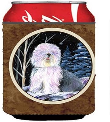 Caroline's treasures ss8409-isolateurs de boisson ultra pour canettes fines, motif nuit étoilée, vieux