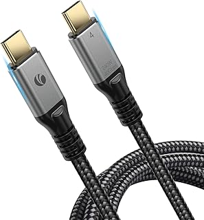 Câble vcom usb 4 vers thunderbolt 4 240 w, câble thunderbolt 3 40