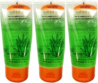 Gel pour le visage à l'aloe vera patanjali soundarya, hydratant naturel 150 ml