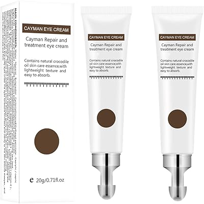 Crème anti-âge pour les yeux cayman, crème magique anti-rides et raffermissante aux protéines