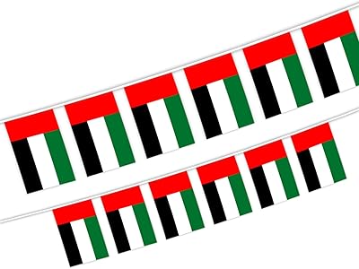 Drapeau des émirats arabes unis 15 drapeaux 6 mètres x 30