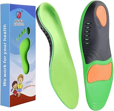 Semelle intérieure elaka de soutien de la voûte plantaire pour enfants, inserts