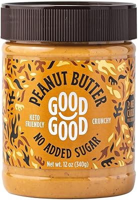 Bon beurre de cacahuète croquant keto friendly faible en calories