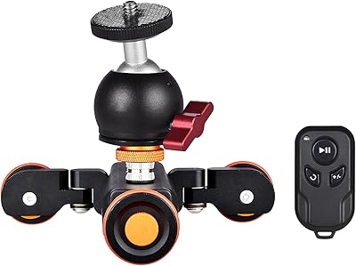 Caméra motorisée ecam l4 pro avec curseur, pointeur d'échelle électrique, télécommande sans fil