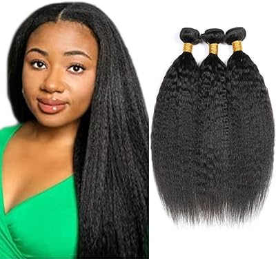 Tissages de cheveux brésiliens naturels remy lisses, 24, 26, 28 pouces, double trame