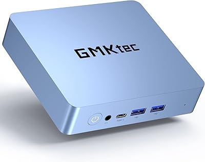 Mini pc de bureau gmktech windows 11 pro, amd ryzen 7 5800u