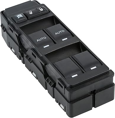 Commutateur de fenêtre électrique principal de commande du conducteur avant gauche compatible