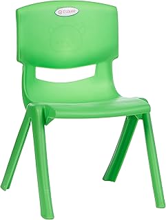 Chaise pour enfants en plastique pour l'école et les études de equip, couleur