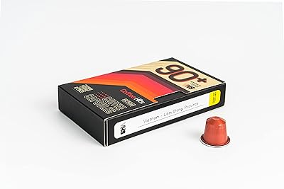 Capsules de café en aluminium émirati compatibles avec nespresso® vietnam, 8 pièces