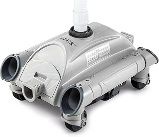 Intex recreation corp 28001e nettoyeur de piscine automatique intex, 1 paquet, gris