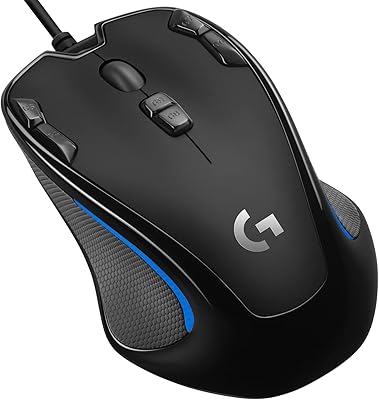Souris de jeu optique logitech g300s noir