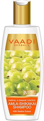 Shampooing fadi herbals avec shikakai et reetha d'amla - 350 ml