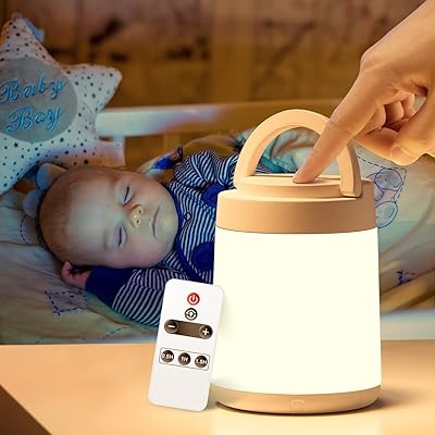 Veilleuse led à capteur tactile pour bébé, pour l'allaitement et l'aide au sommeil