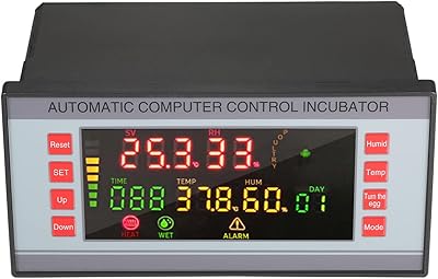 Incubateur d'œufs à écran led coloré hoyop, contrôleur numérique automatique de température