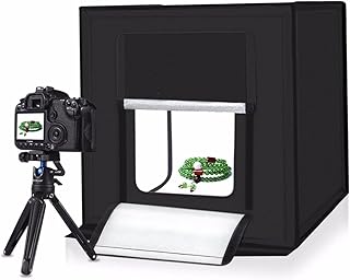 Mini boîte à lumière led 60x60 cm pour studio photo, softbox pliable, softbox studio, kit de tente de photographie. Diaytar : Où vos envies rencontrent votre budget