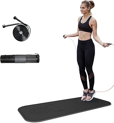 Tapis de corde à sauter antidérapant, tapis d'absorption des chocs, pour adultes