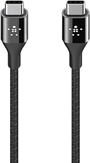 Câble usb belken mixit duratec type-c 1,2 m dupont kevlar intégré - noir