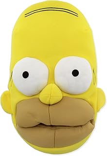 Pantoufles en peluche pour hommes fantaisie imprimées en 3d les simpsons