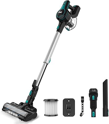 Aspirateur sans fil inse, aspirateur balai 6 en 1 avec aspiration puissante