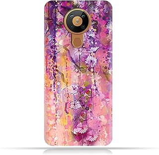 Coque de protection en tpu amc design pour nokia 5.3 avec motif artistique