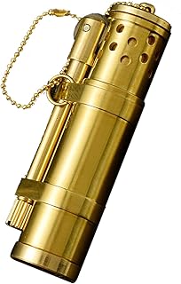 Briquet à kérosène rétro en laiton, briquet de tranchée au design vintage, emballage