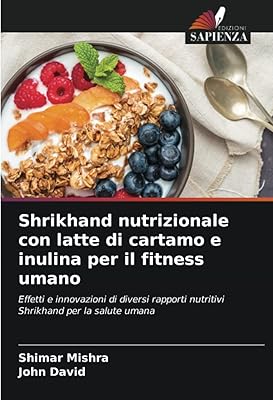 Shrikhand nutritionnel avec du lait de carthame et de l'inuline pour le fitness