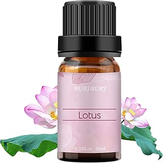 Huile essentielle de lotus 100 % pure, huiles essentielles non diluées, naturelles