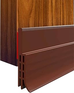 Bande d'étanchéité pour bas de porte pour portes extérieures/intérieures, bande de balayage