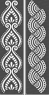 Pochoirs artisanaux pour peinture sur bois toile papier sols murs et carrelage