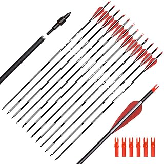 Flèches d'entraînement de chasse en carbone elong outdoor 26 28 30 pouces avec pointes amovibles pour colonne composée et courbe 500. Faites des économies avec Diaytar, le leader du e-commerce discount au Sénégal