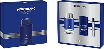 Coffret mont blanc explorer ultra blue eau de parfum 100 ml + spray