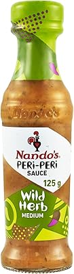 Sauce nando's peri peri (poivre d'afrique) au goût d'herbes sauvages - 125 ml
