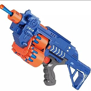 Un pistolet électrique doux qui comprend 40 balles en éponge. un jeu