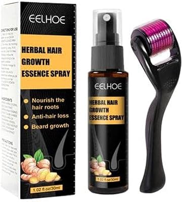 Traitement naturel à base de plantes pour la repousse des cheveux, sérum anti-perte