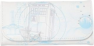 Sac à main - portefeuille gaufré pour femme - design tardis 6,5' x
