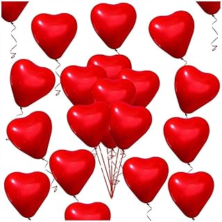 Highland 25pcs ballons coeur rouge pour la décoration de la saint-valentin - ballons coeur d'amour pour anniversaire, mariage, anniversaire, saint valentin - ballons coeur d'amour. L'expérience e-commerce réinventée par Diaytar au Sénégal