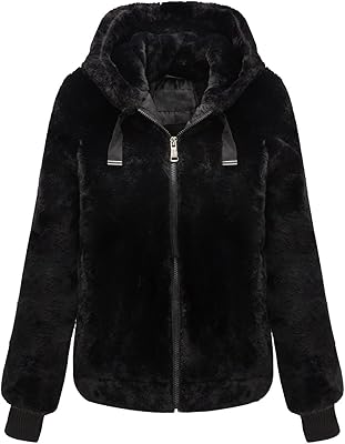 Manteau en fausse fourrure pour femme, veste polaire courte et pelucheuse en peau