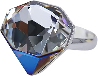Bague en argent sterling tendance pour femme avec pierre de lune élégante