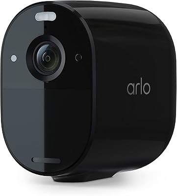 Caméra arlo essential spotlight - 1 pack - sécurité sans fil, vidéo 1080p